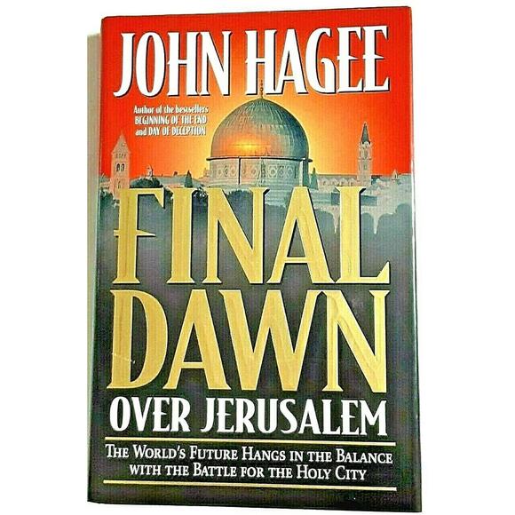 BUY 3...Final Dawn over Jerusalem Worlds Future Hangs in the Balance Book Signed - Picture 1 of 12